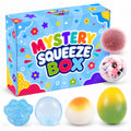 8Pcs Squishies Toys Kit with Gift Box,Slow-Rebound Sensory Fidget Toys,Soft Squeeze Stress Relief Toy Gifts for Adults (Random Color)