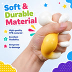 8Pcs Squishies Toys Kit with Gift Box,Slow-Rebound Sensory Fidget Toys,Soft Squeeze Stress Relief Toy Gifts for Adults (Random Color)
